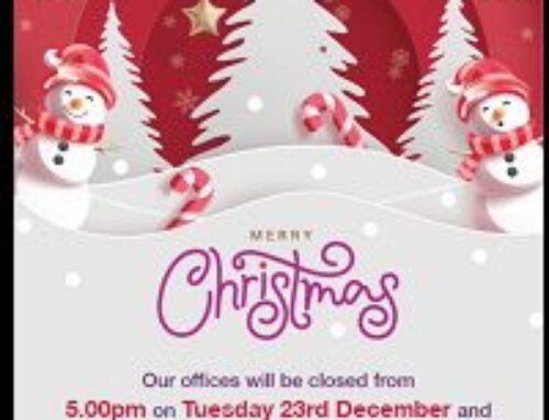 Christmas & New Year Holiday Notice